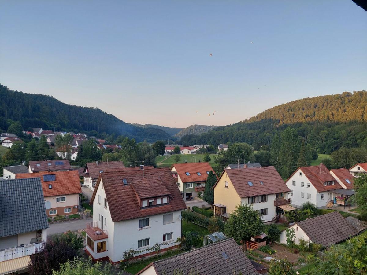 Privates Zimmer In Unterkunft Mit Glatttal Blick In Wasserschloss Nahe Sulz am Neckar Esterno foto